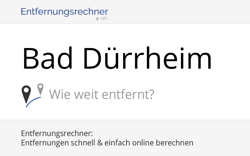 Wo liegt Bad Dürrheim, Deutschland? Entfernung, Land & Karte