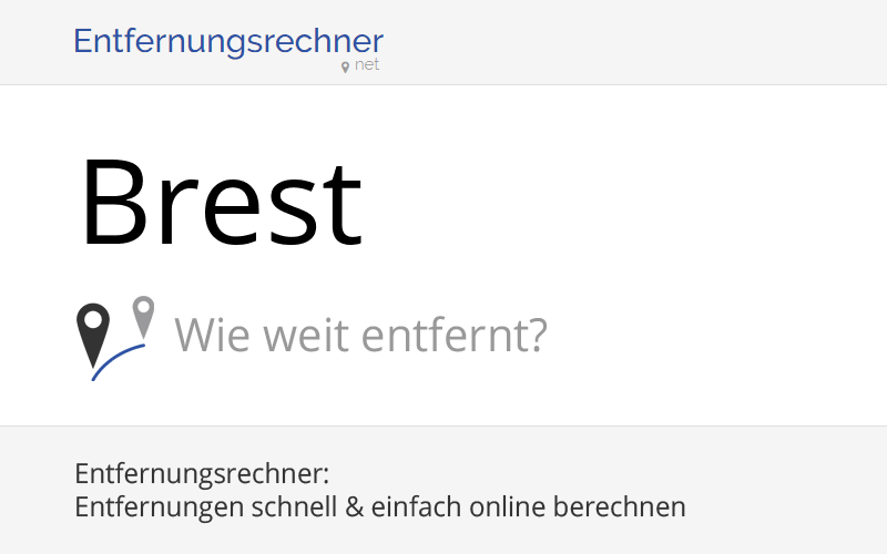 Wo liegt Brest, Weißrussland? Entfernung, Land & Karte