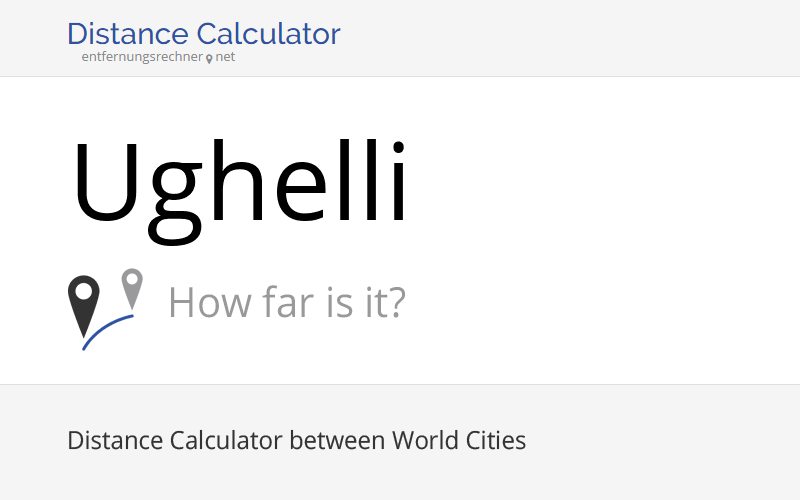 Where is Ughelli, Nigeria located? Distance, Country & Map